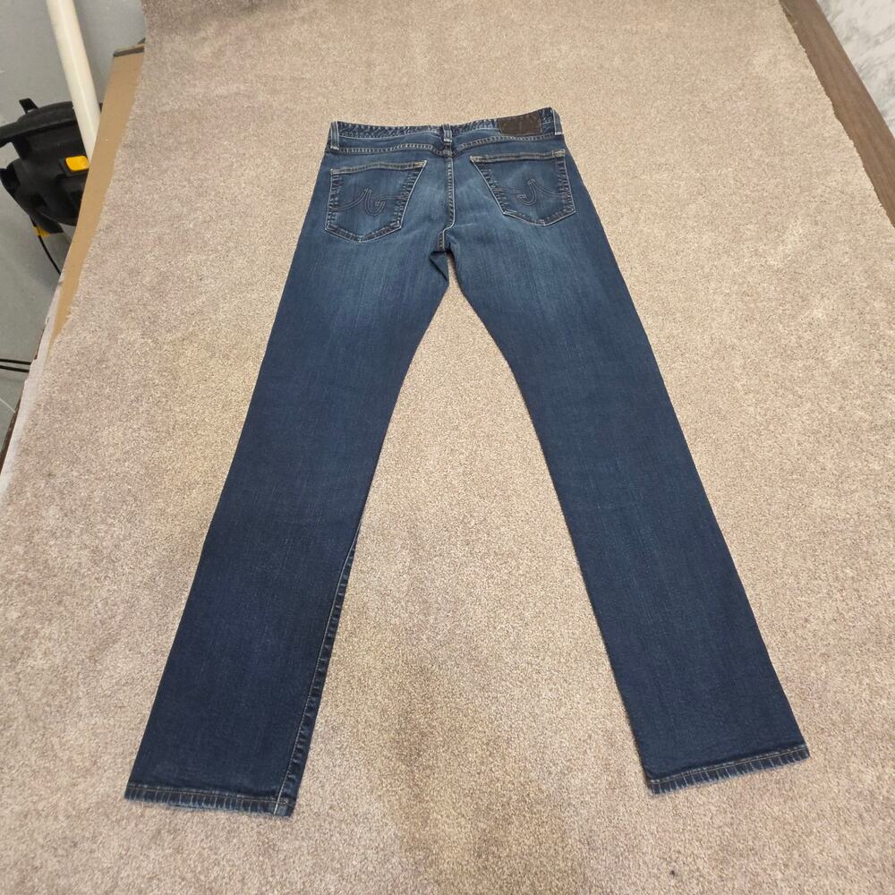 Premium Tailored Straight-leg Jeans AG Adriano Goldschmied Graduate sz 33x32